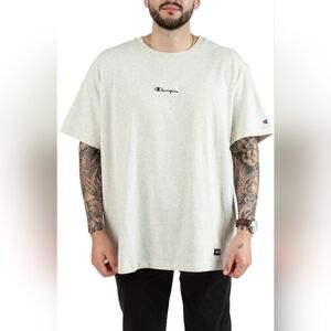 Men's Champion Mid WT TEE Oatmeal Heather